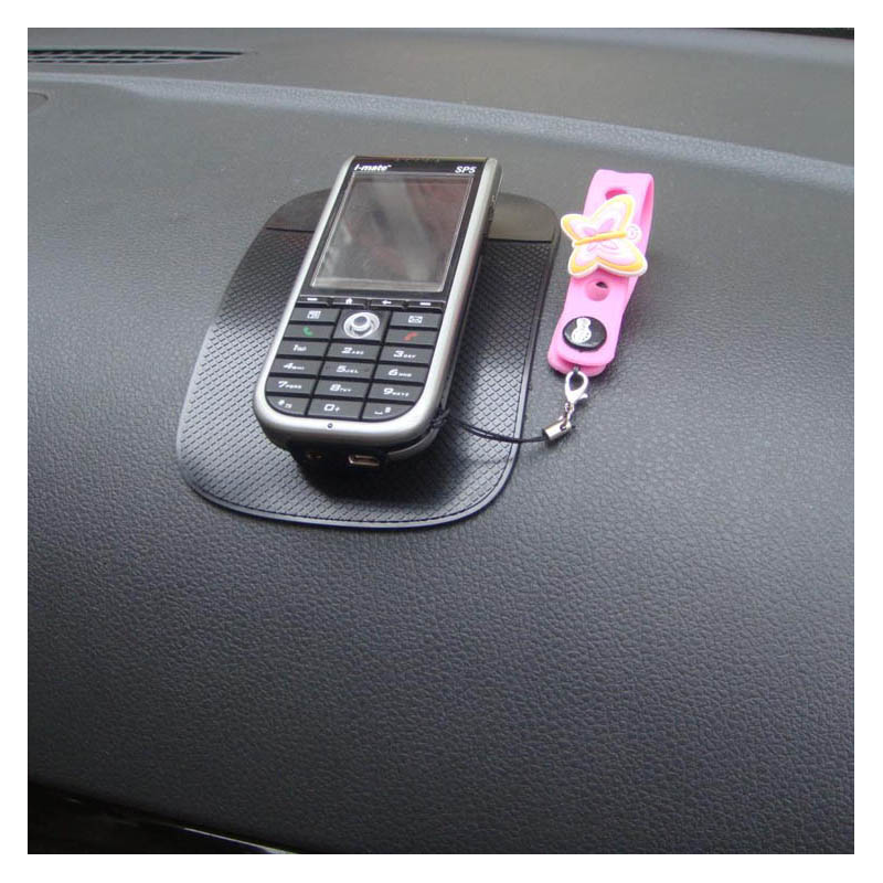 Tapis de tableau de bord de voiture support pour téléphone antidérapant  anti-dérapant