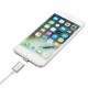 Câble usb magnétique à charge rapide + connecteur aimanté lightning avec indicateur led pour iPhone SE/5/6/7 